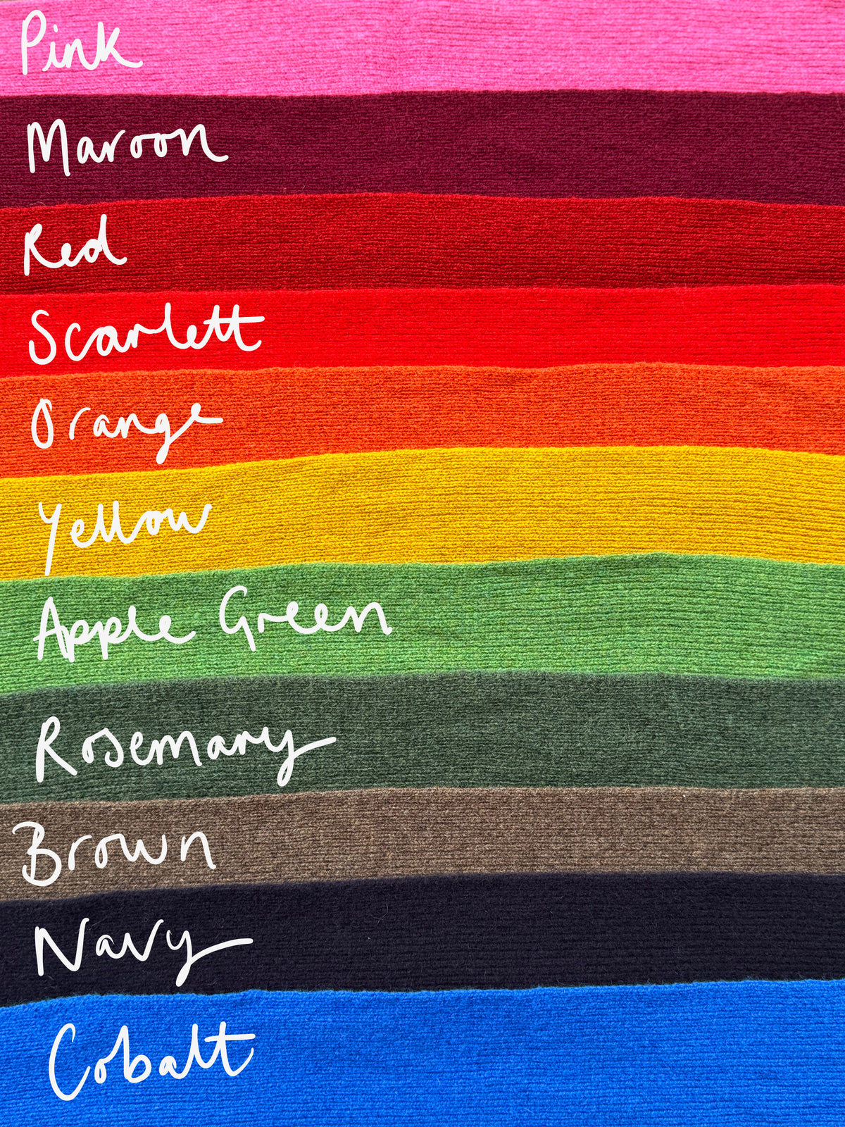 Lambswool Knitted Neckerchief