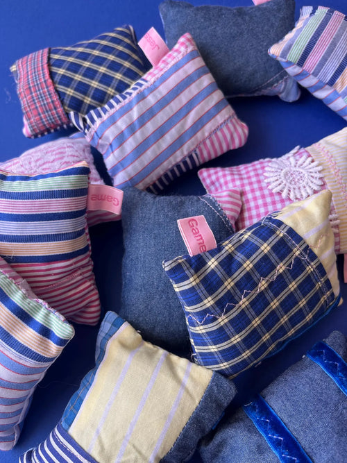 Handmade Lavender Bags made with Patchwork Cotton Scraps