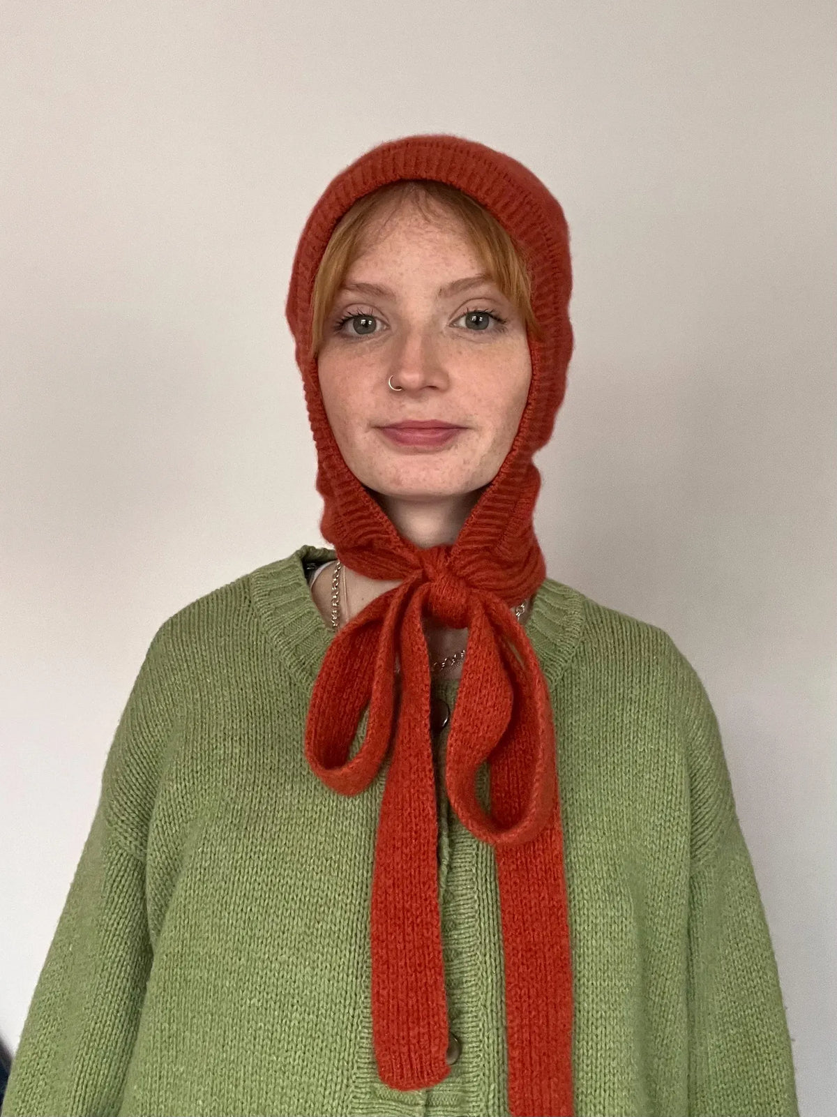 Lambswool Knitted Bonnet