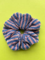 Knitted Soft Mohair Style Scrunchies
