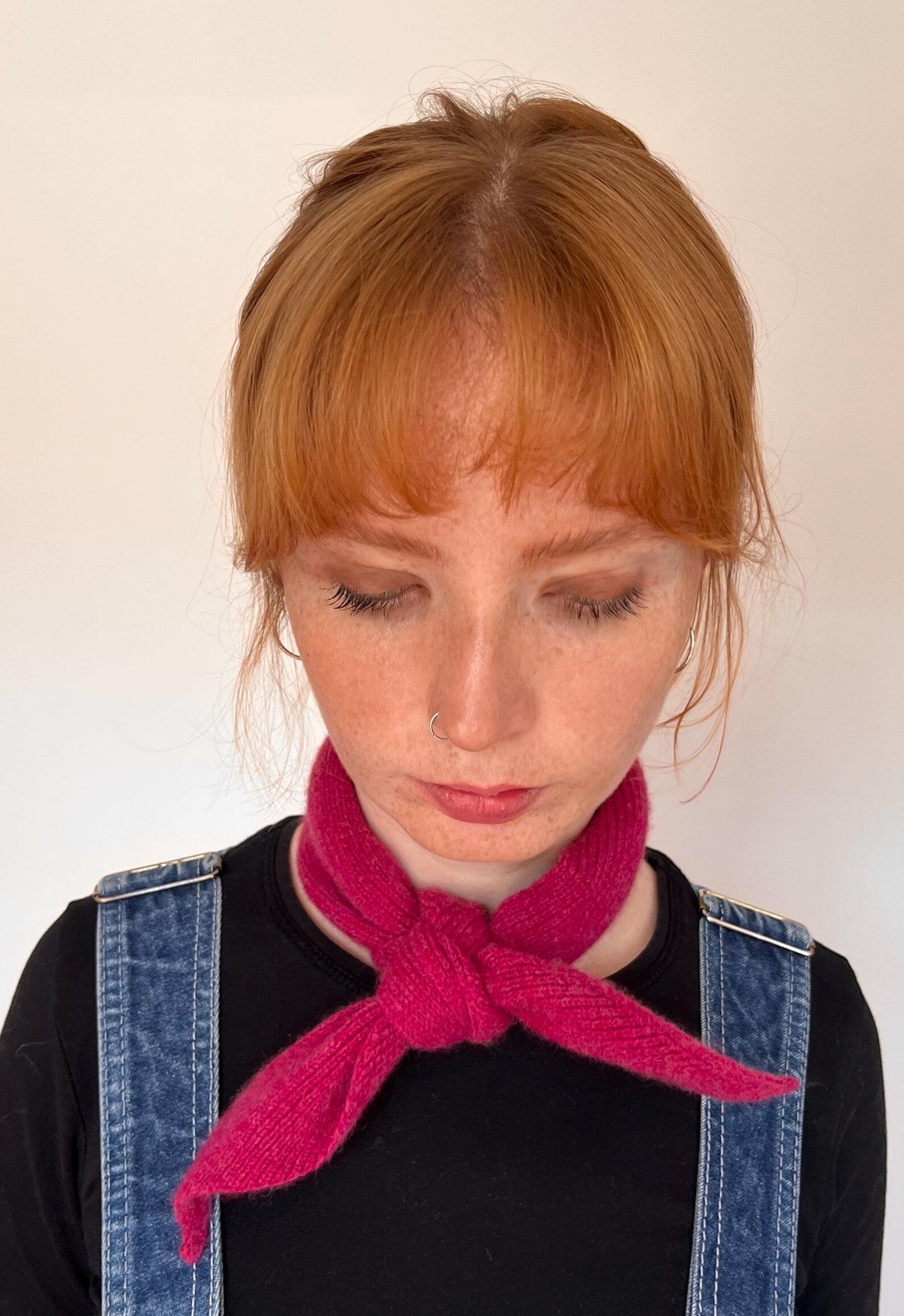 Lambswool Knitted Neckerchief