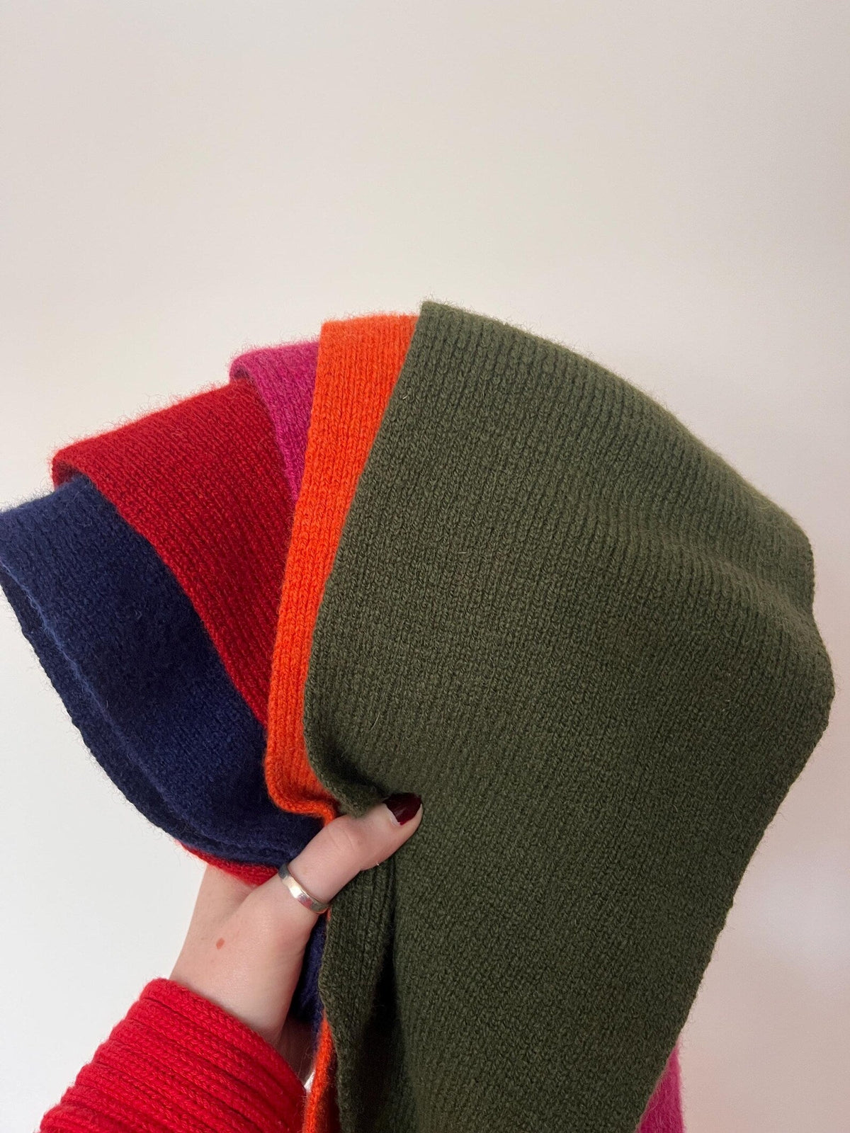 Lambswool Knitted Neckerchief