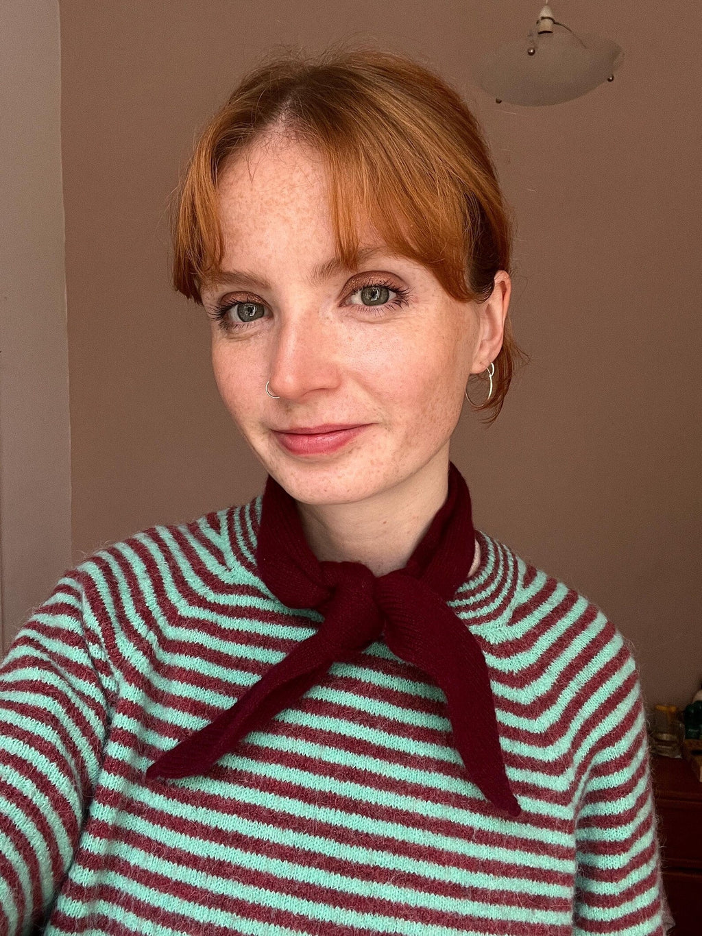 Lambswool Knitted Neckerchief