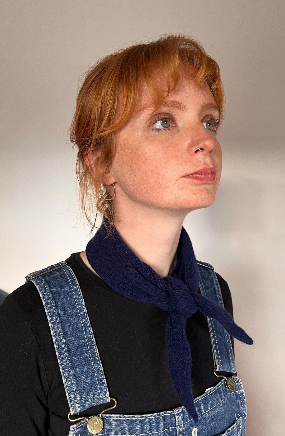 Lambswool Knitted Neckerchief