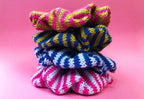 Knitted Cotton Scrunchie- Plain