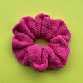Knitted Cotton Scrunchie- Plain
